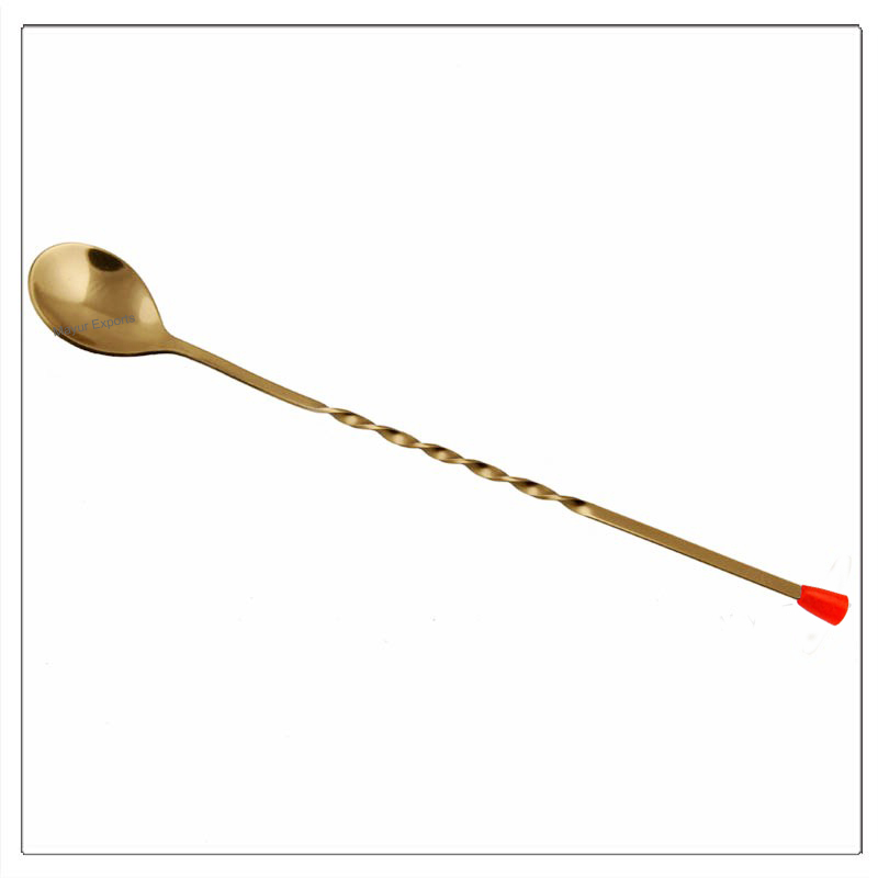 Bar / Twisted Spoon with Red Knob