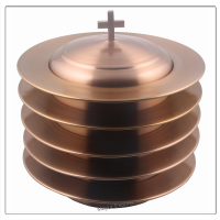 Stacking Bread Plate - Copper Finish
