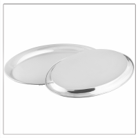 Round Deluxe Lunch Plate with 