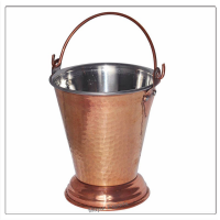 Stainless Steel Copper Serving Bucket