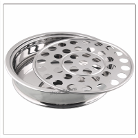  3 Communion Trays with Lid & 3 Stacking Bread Plates with Lid & 120 Cups - Mirror Finish