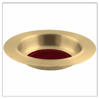 Stainless Steel Communion Offering Bowl - Gold Finish
