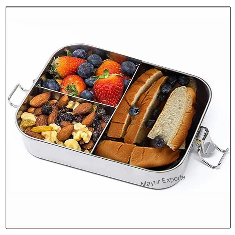 Lunch Box with 3 compartments / Sections