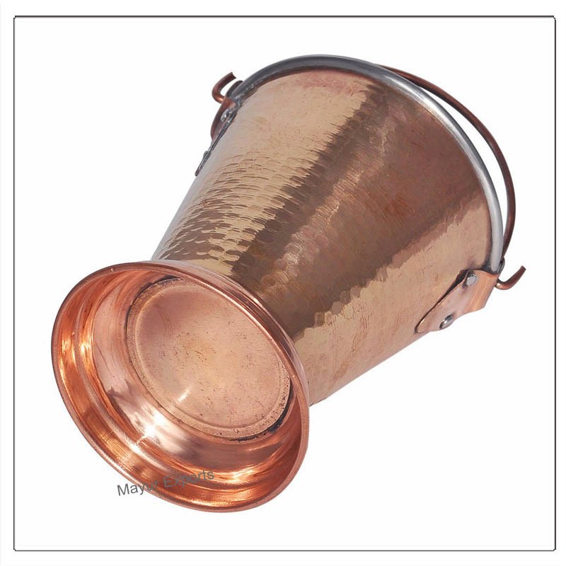 Stainless Steel Copper Serving Bucket
