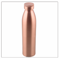 Pure Copper Water Bottle - Matte Finish