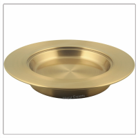 Stacking Bread Plate - Gold Finish