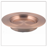 Stacking Bread Plate - Copper Finish