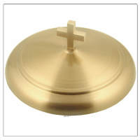 Stacking Bread Plate Cover - Gold Finish